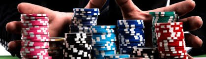 Live casino table game lobby with dealer visible on screen